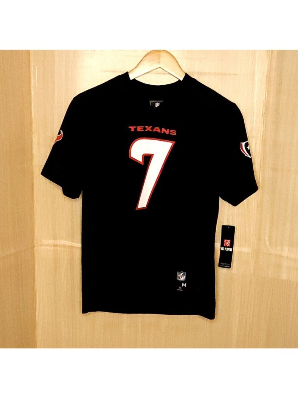 NFL Houston Texans Kids New Navy Blue #7 Stroud Short Sleeve Jersey 10-12
